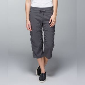 Lululemon Studio Crop *No Liner Soot Light